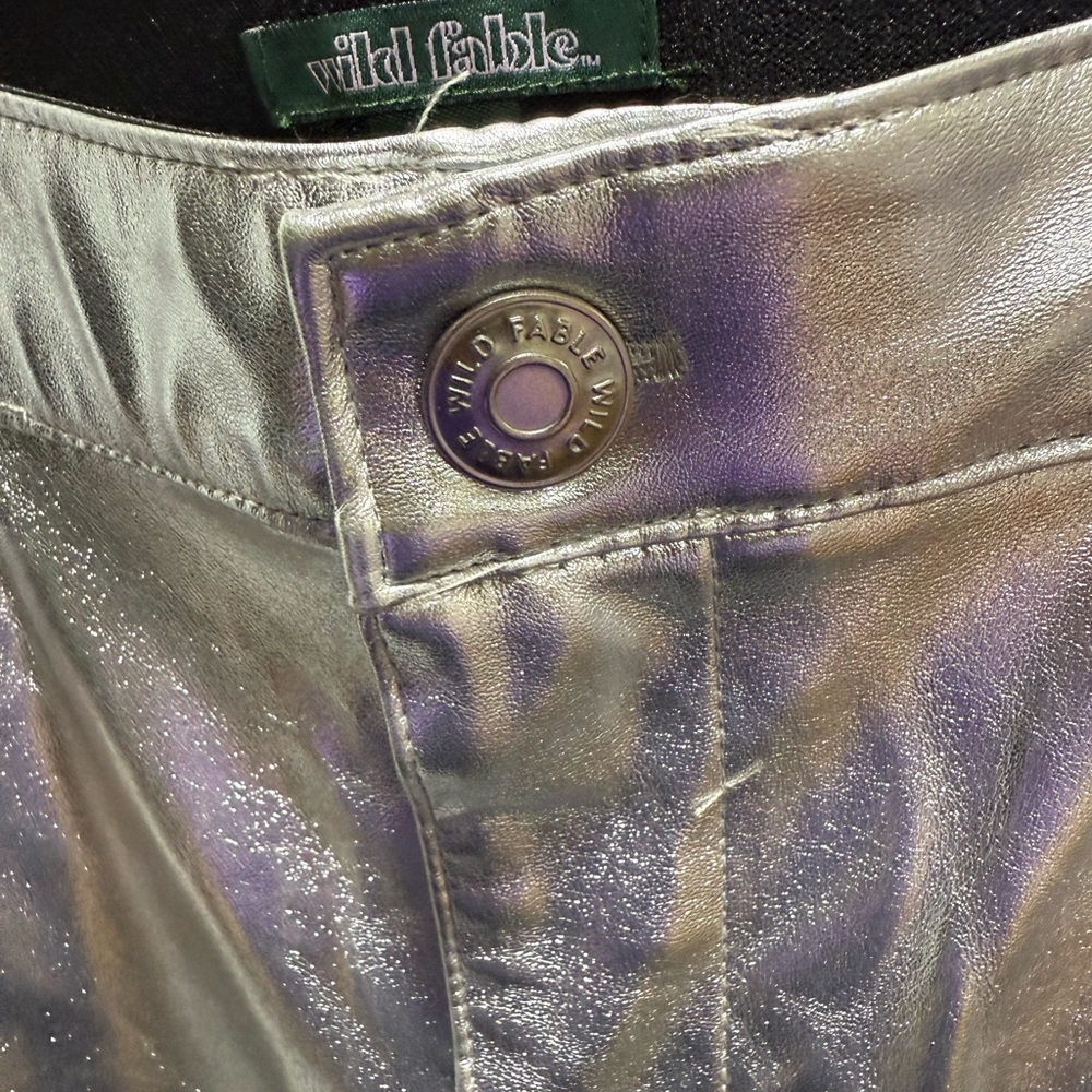 Target Metallic Silver Pants - Picture 3 of 12